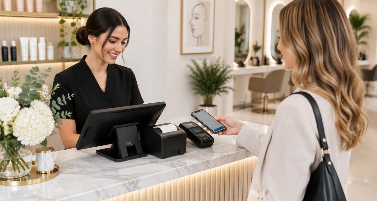 Sistema de Caixa (POS) para Salão com M-Pesa e e-Mola